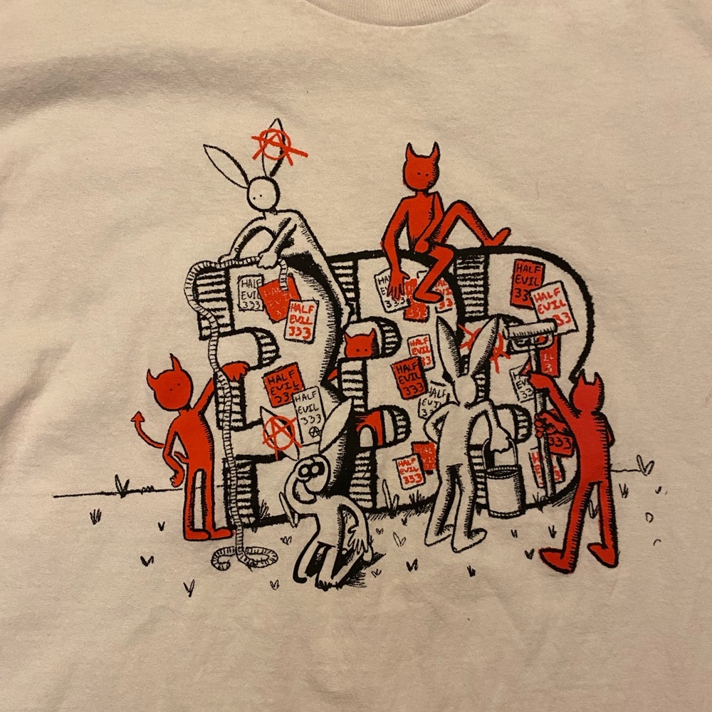 Half Evil 333 Short Sleeve T-Shirt - Picture 2 of 4